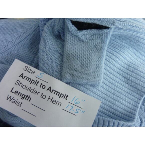 NWT Perfect Moment Cable Merino Wool Sweater Blue Star S - Picture 8 of 8